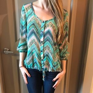 Colorful blouse